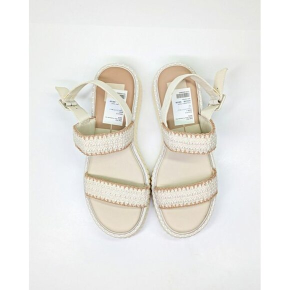 Dolce Vita Daiya Women's Ivory Platform Sandals Size 9 (MSRP $130) - Picture 3 of 9